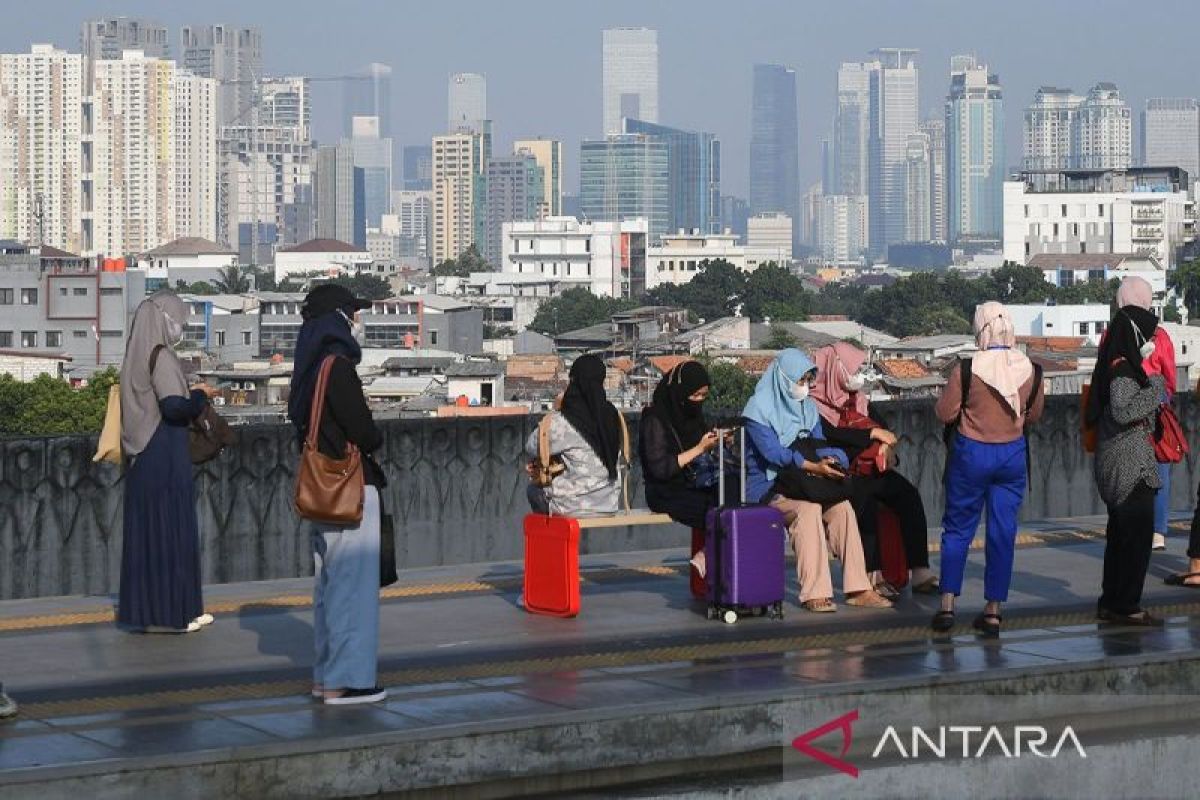 Kualitas udara Jakarta terburuk keempat dunia pada Minggu pagi