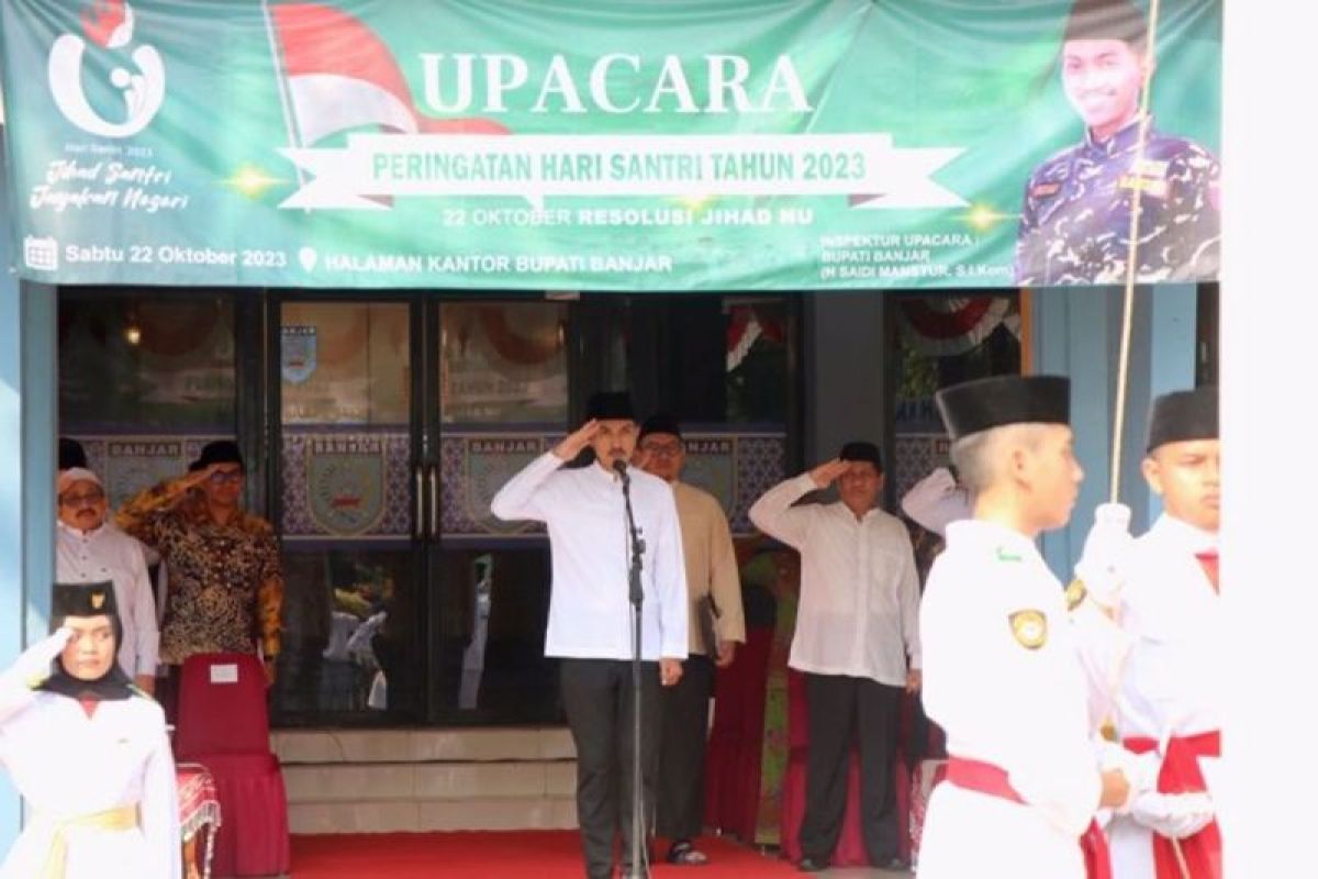 Bupati Banjar: Santri jadi inspirasi masyarakat berakhlak mulia