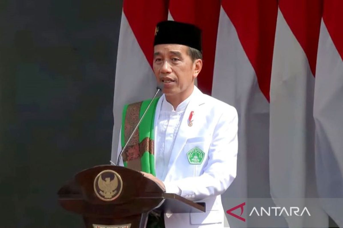 Presiden Jokowi serukan tolak praktik fitnah dan hoaks dalam pemilu