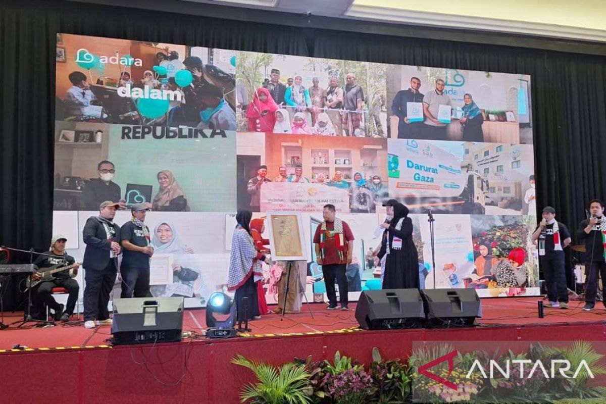 Konser amal kemanusiaan untuk Palestina diisi dengan lelang barang bersejarah