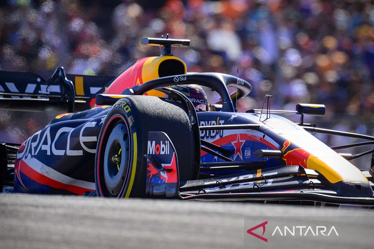 Max Verstappen amankan kemenangan ke-50 F1 di GP Austin