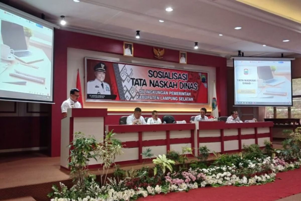 Lampung Selatan gelar sosialisasi tata naskah dinas