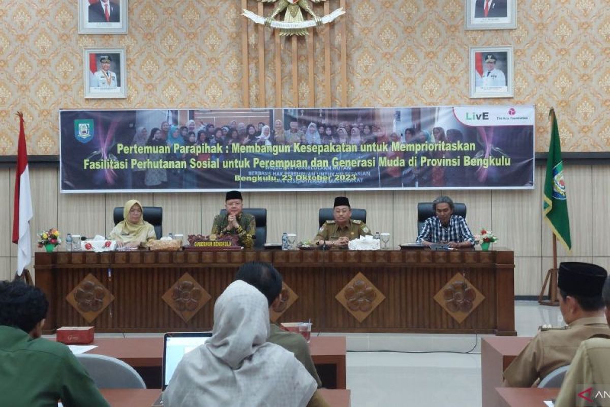 Gubernur: Perempuan dan anak muda penjaga deforestasi Bengkulu