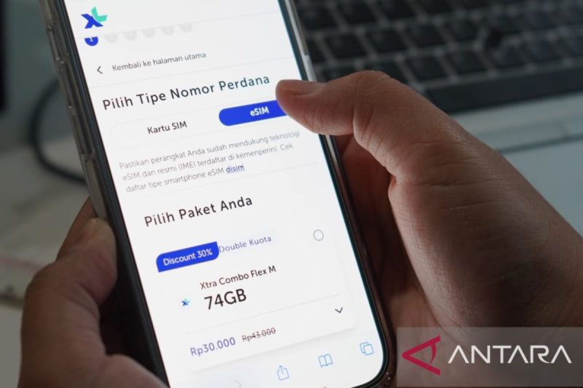 e-SIM XL Axiata bikin komunikasi makin simpel