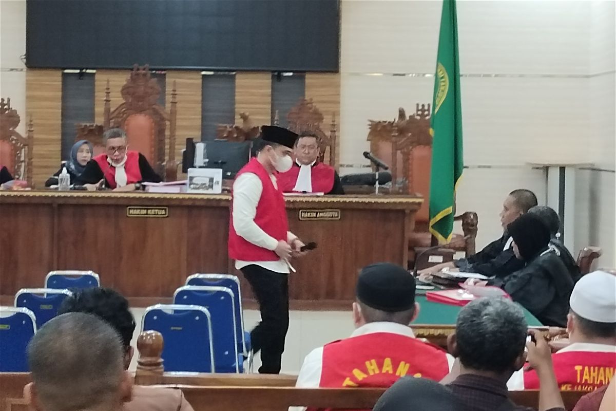Mantan Kasat Narkoba Polres Lampung Selatan didakwa dua pasal berbeda