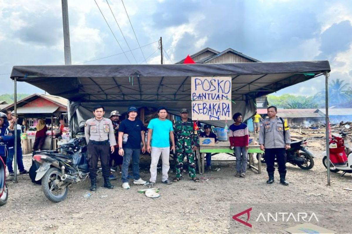 Korban terdampak kebakaran di Desa Geronggang harapkan bantuan