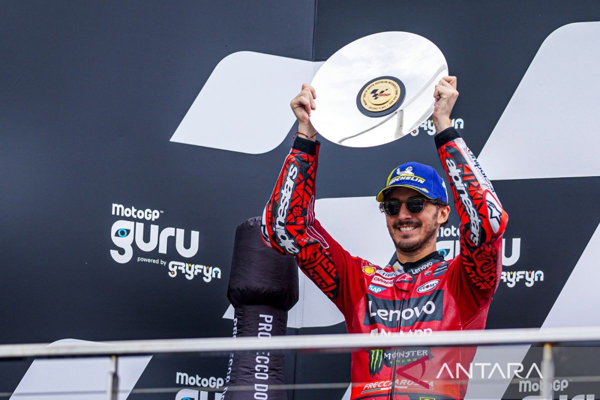 Fransesco Bagnaia puas dengan hasil Grand Prix Australia
