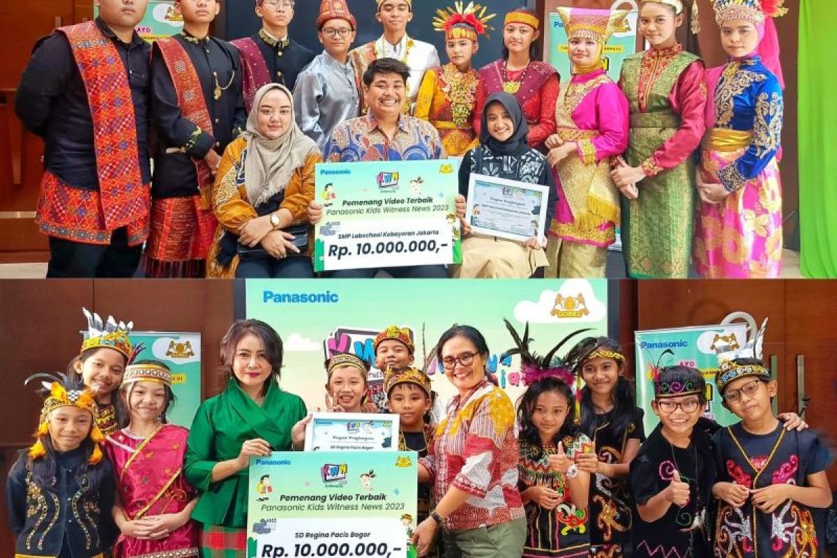 SMP Labschool Kebayoran Jakarta dan SD Regina Pacis Bogor Sabet Gelar Juara Dunia KWN Global Summit 2023