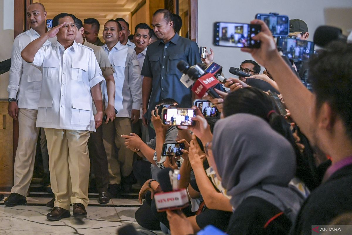 Petinggi KIM rapat persiapan pendaftaran Prabowo-Gibran ke KPU