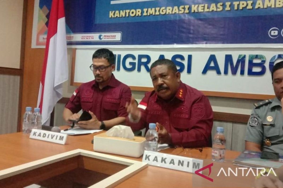 Imigrasi Ambon pastikan WNA Belanda tidak langgar izin keimigrasian