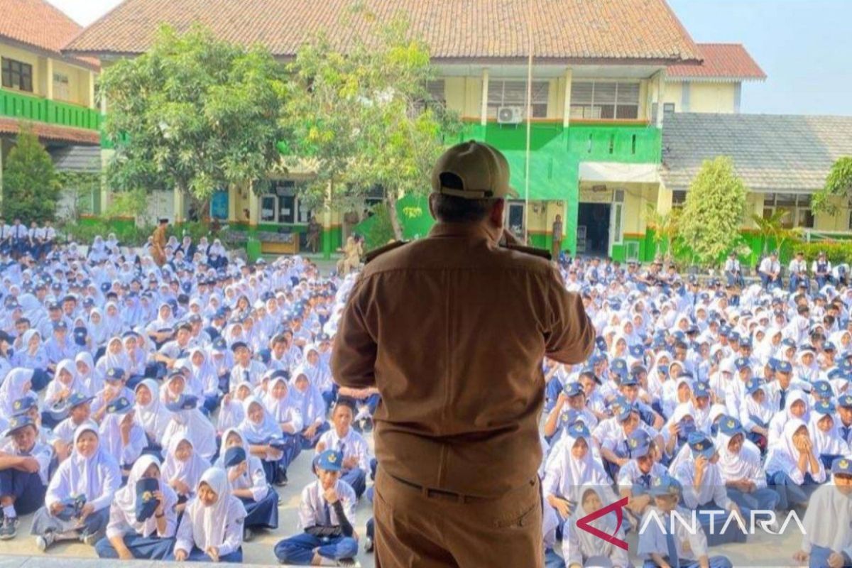 1.200 pelajar se-Kecamatan Sukatani Bekasi ikut sosialisasi cegah perundungan