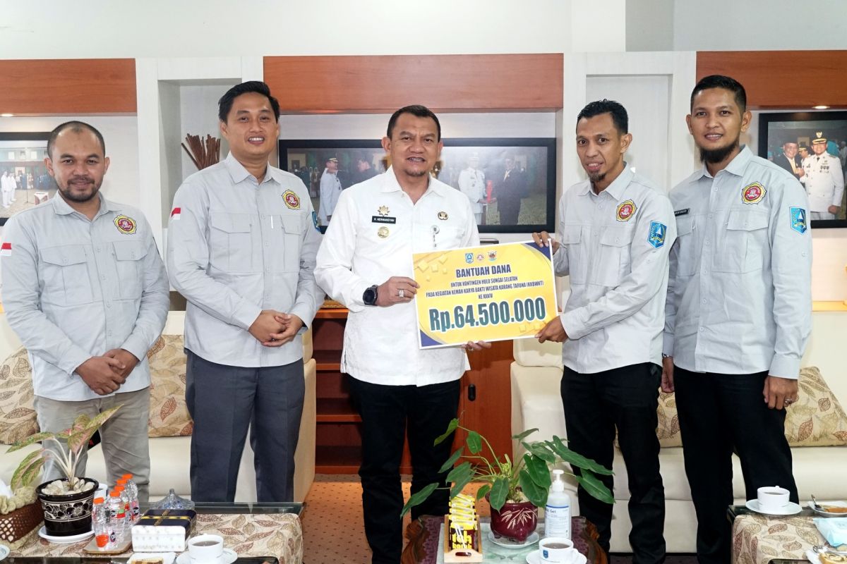 HSS sends 302 participants to Karya Bakti Wisata Camp in Kotabaru