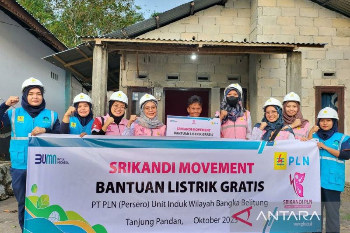 Srikandi PLN hadirkan Senyum Cahaya Terang, salurkan bantuan listrik gratis