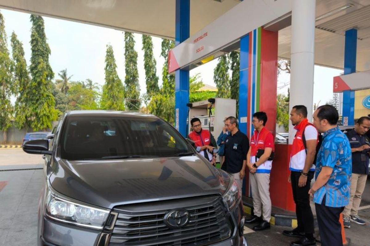 BPHl Migas dan Pertsmina tinjau langsung SPBU, pastikan ketersediaan BBM di wilayah Lampung aman