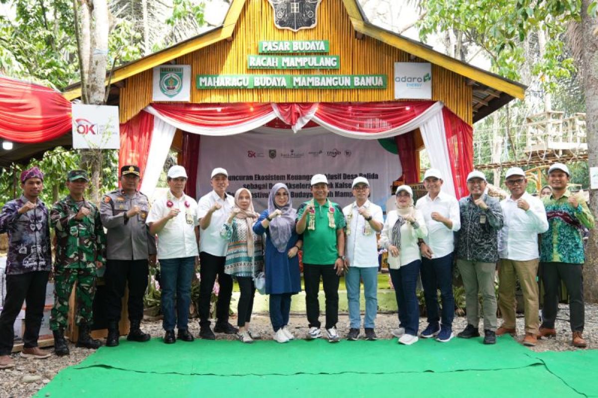 Pasar Rancah Mampulang Desa Balida terapkan ekosistem keuangan inklusif