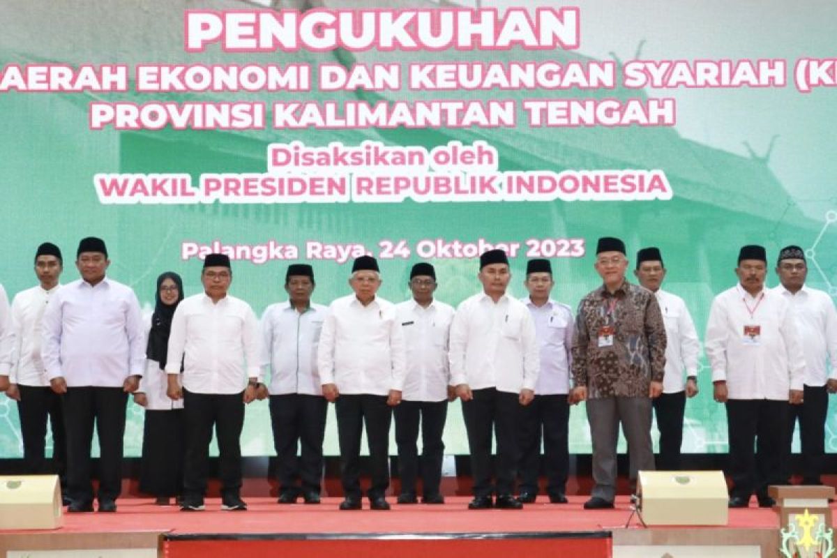 Wapres meminta Kalteng gerakkan ekonomi baru usung 'kebaikan syariah'