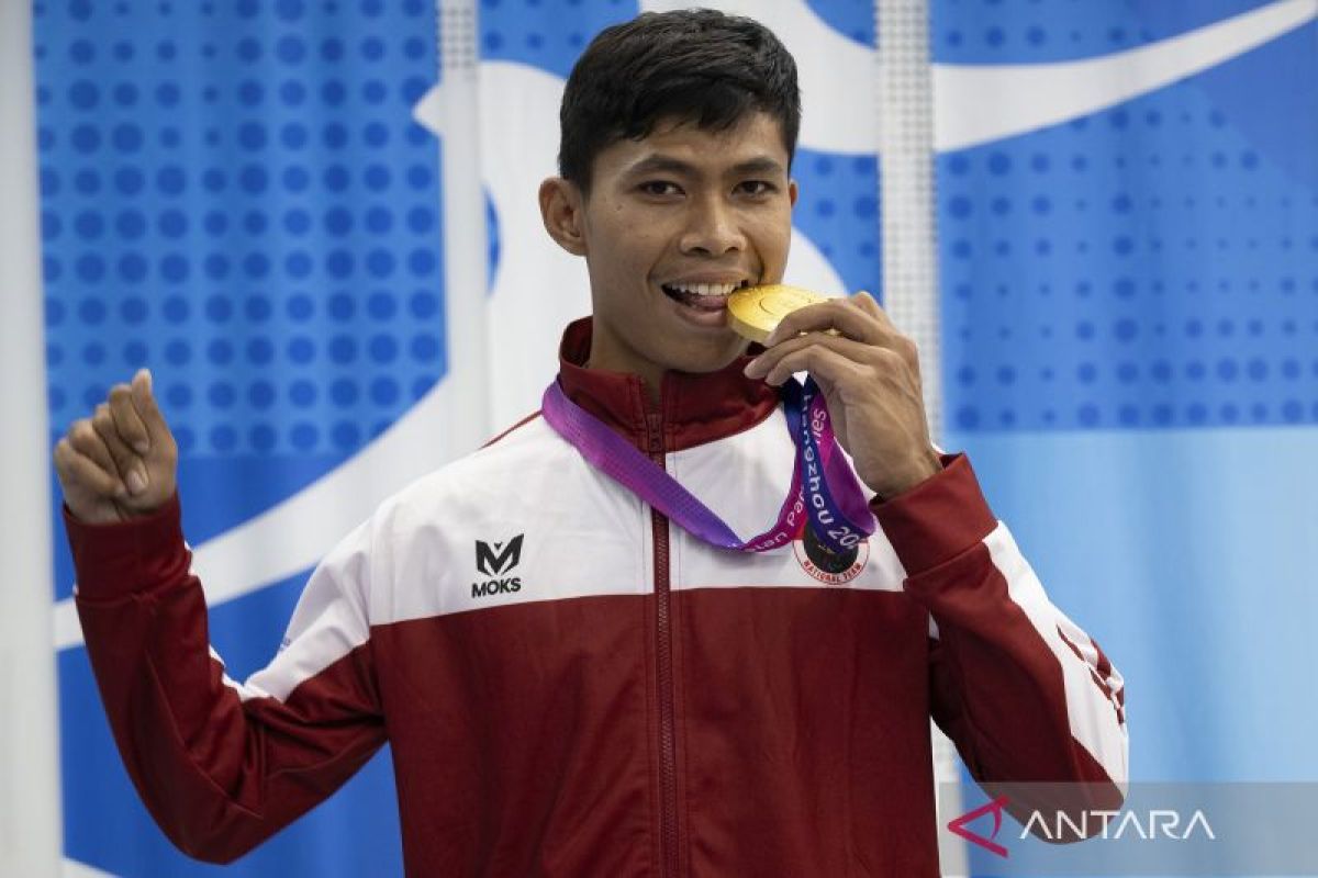 Saptoyogo kembali raih emas dan pecahkan rekor Asian Para Games