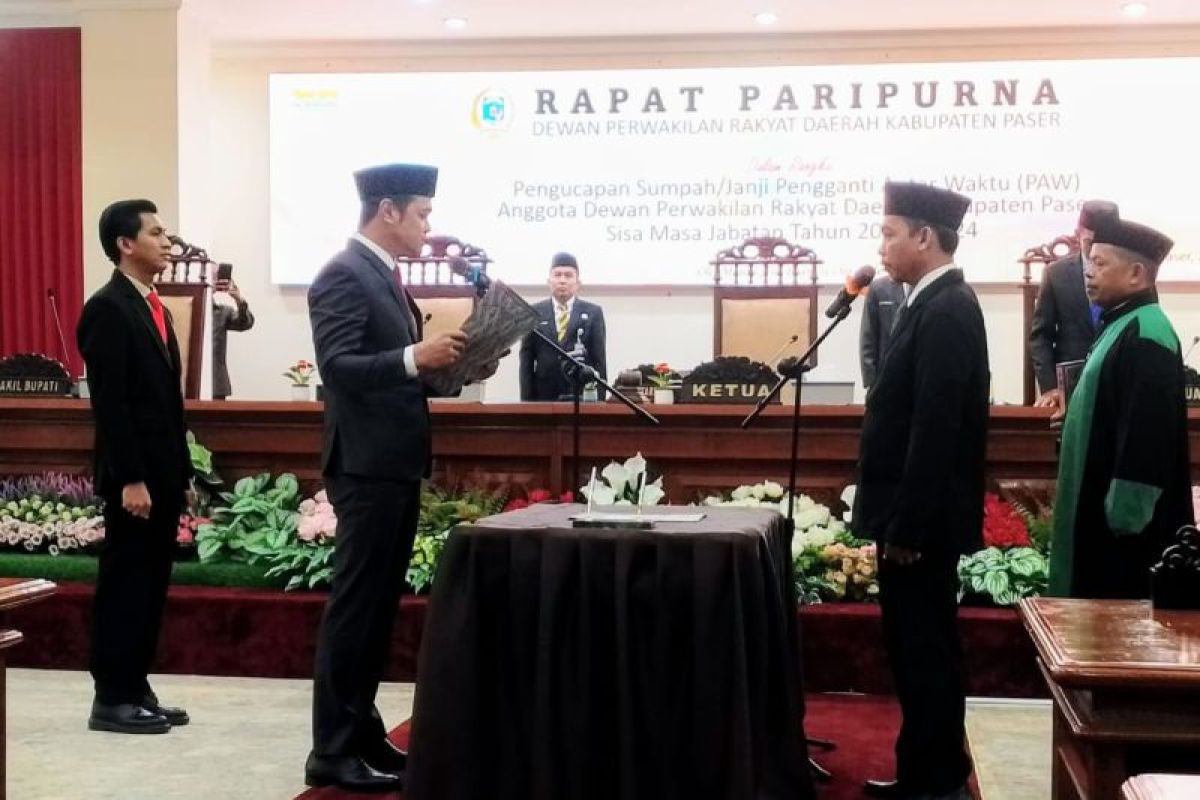 DPRD Kabupaten Paser gelar rapat paripurna PAW