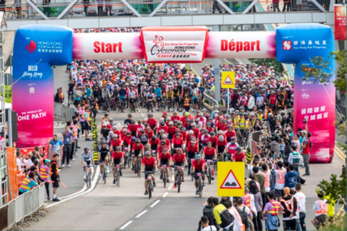 “Sun Hung Kai Properties Hong Kong Cyclothon” Concludes with About 5,000 Participants Finishing 7 Riding Experiences