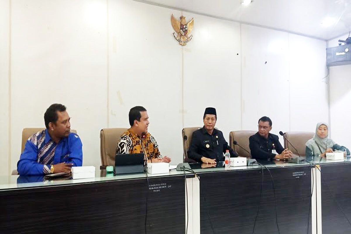 Pemkab Barito Utara 'entry meeting' bersama Tim BPK Kalteng