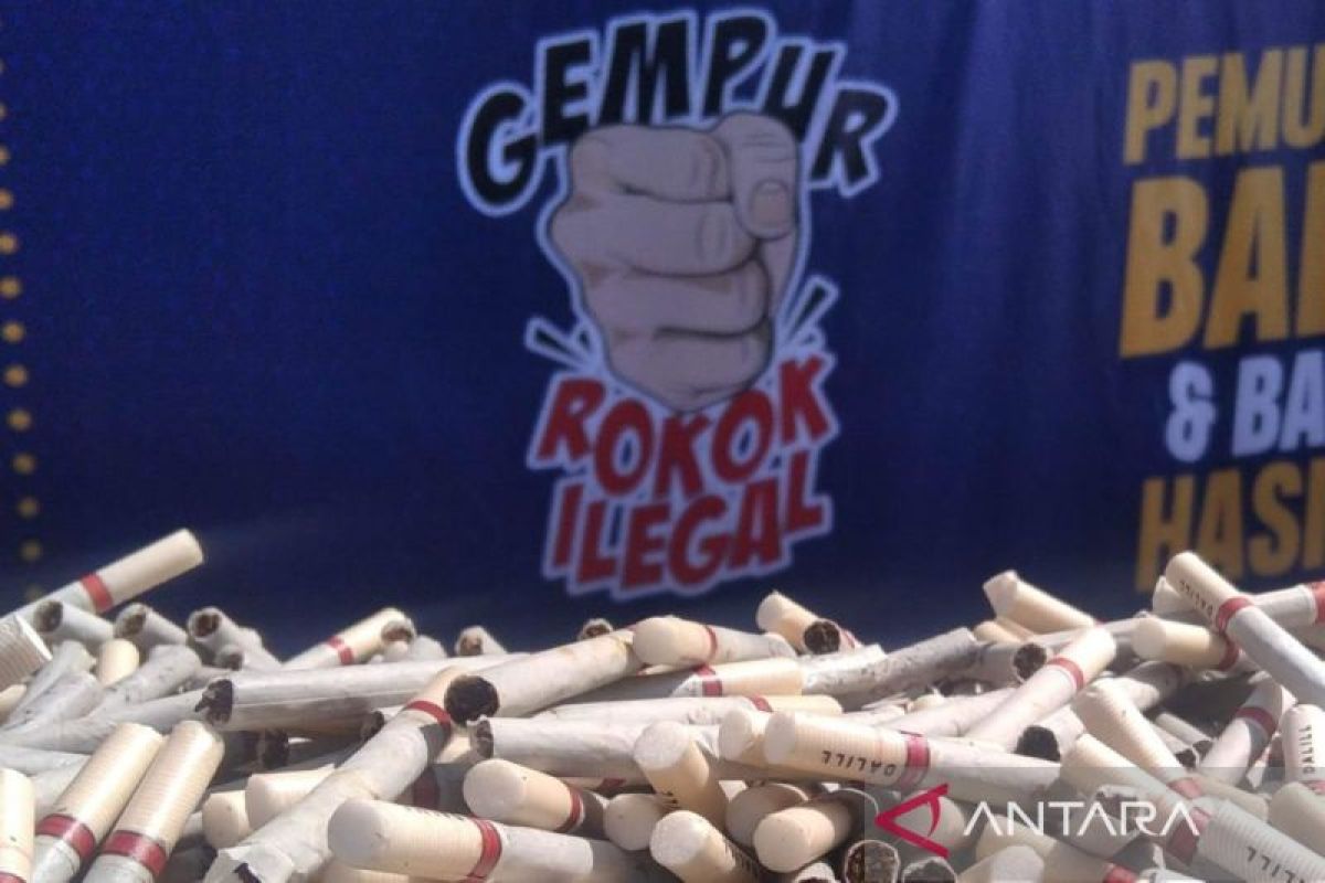 KPPBC Kudus-- TNI ungkap 496.450 batang rokok ilegal