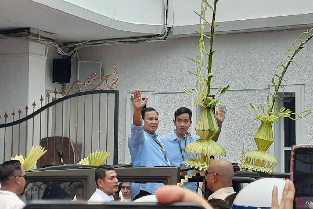 Prabowo-Gibran resmi mendaftar sebagai capres-cawapres di KPU RI
