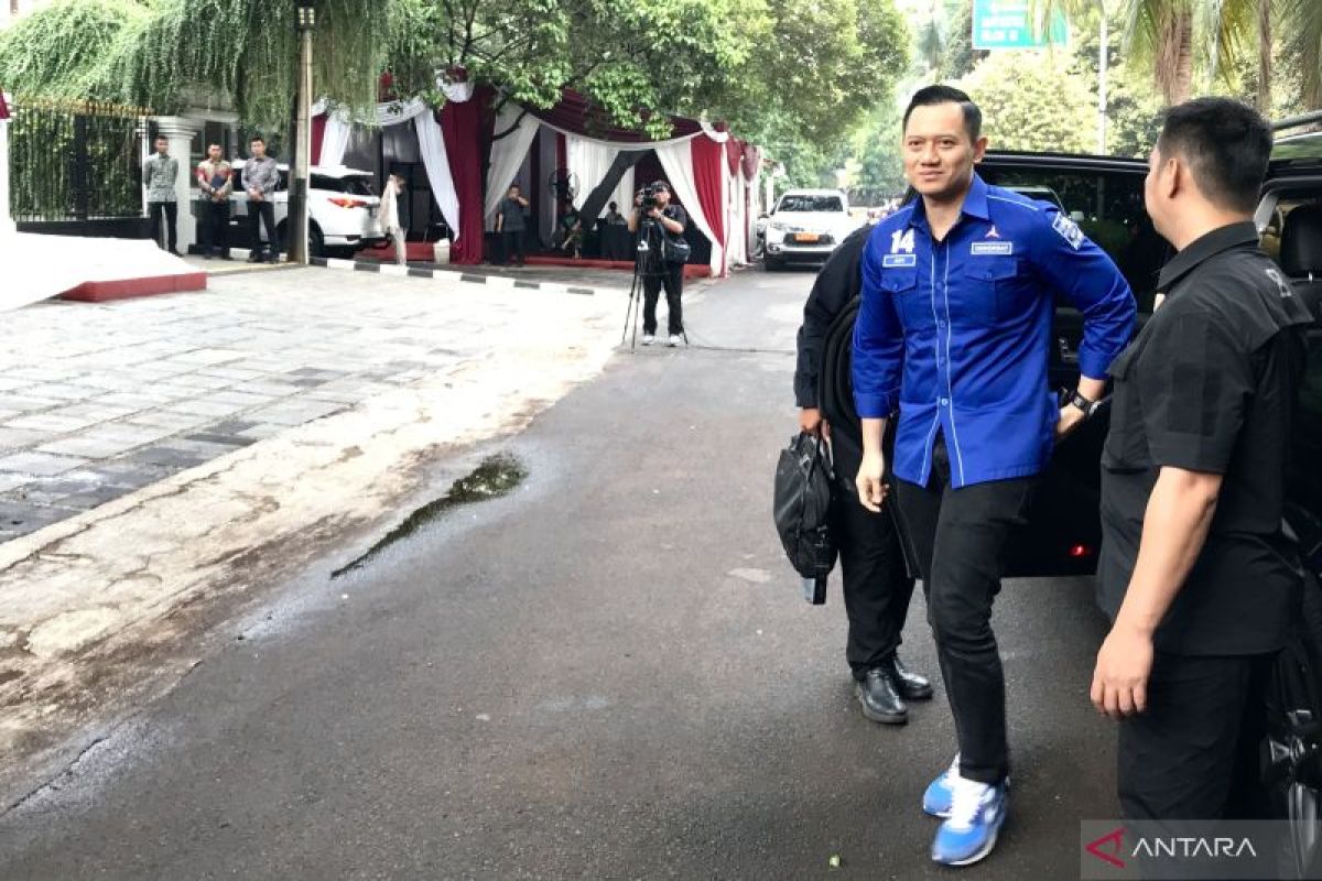 Prabowo sempatkan ke Cikeas Rabu pagi sowan ke SBY sebelum daftar ke KPU