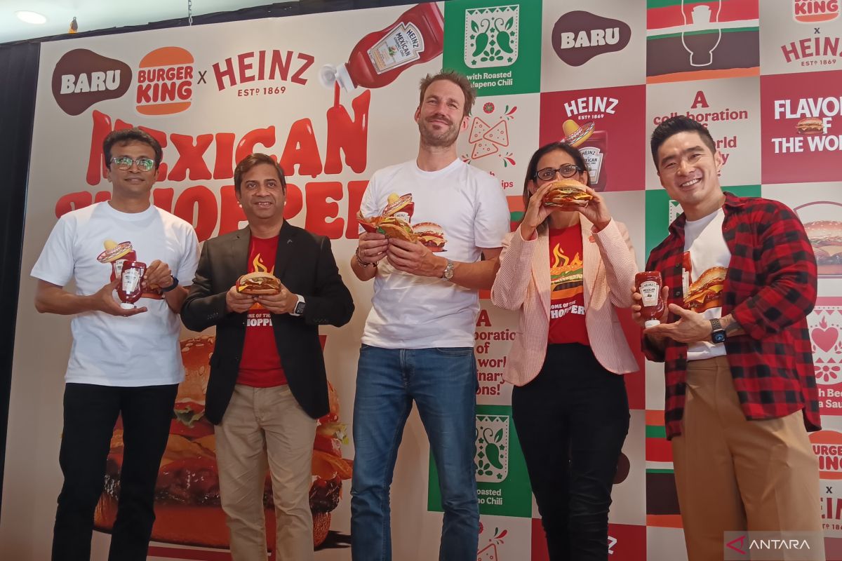 Burger King berkolaborasi luncurkan Heinz Mexican Whopper