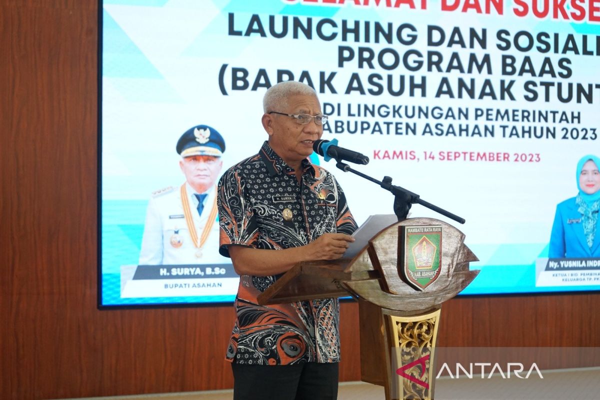 Bupati Asahan minta dana BOS digunakan secara transparan dan jujur