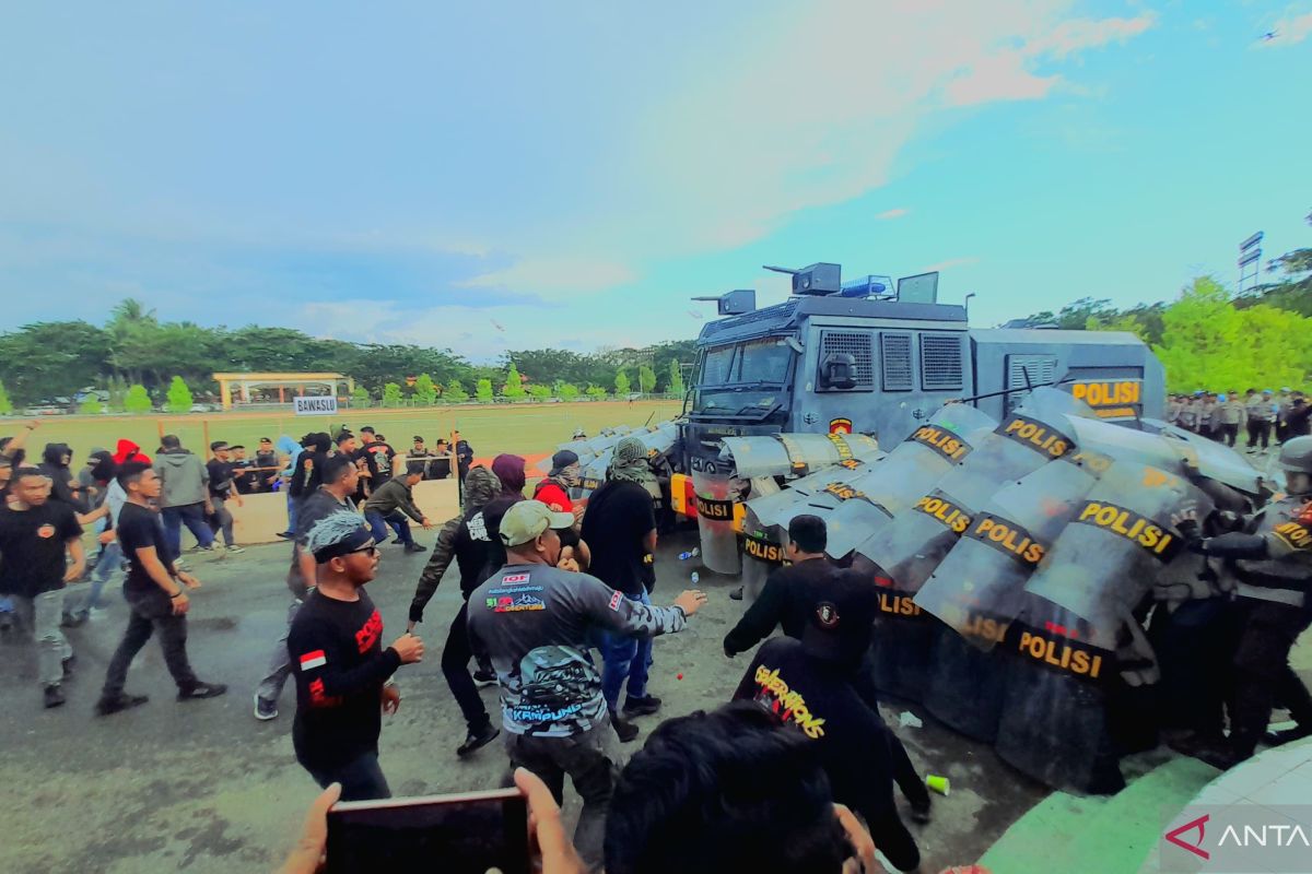 Polda Gorontalo simulasi kesiapan pengamanan Pemilu 2024