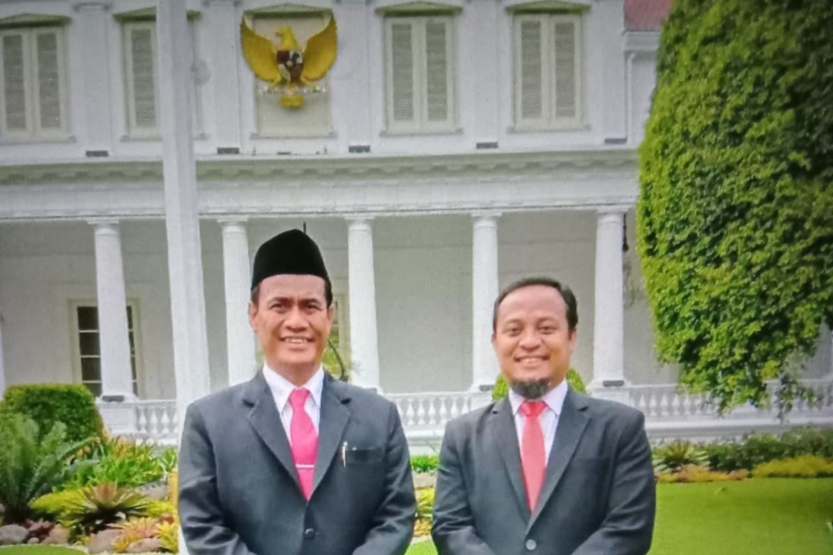 Andi Sudirman hadiri pelantikan Mentan di Istana Merdeka Jakarta