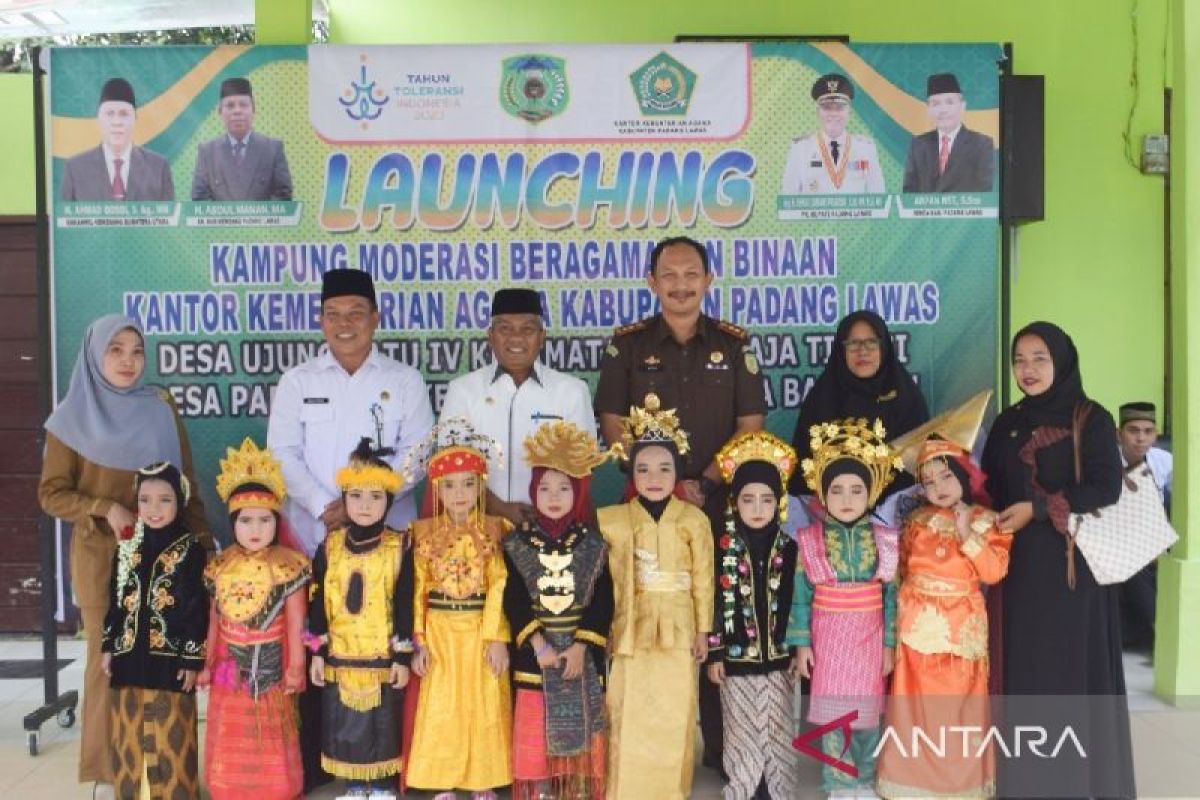 Plt Bupati Palas hadiri acara launching Kampung Moderasi Beragama Kemenag
