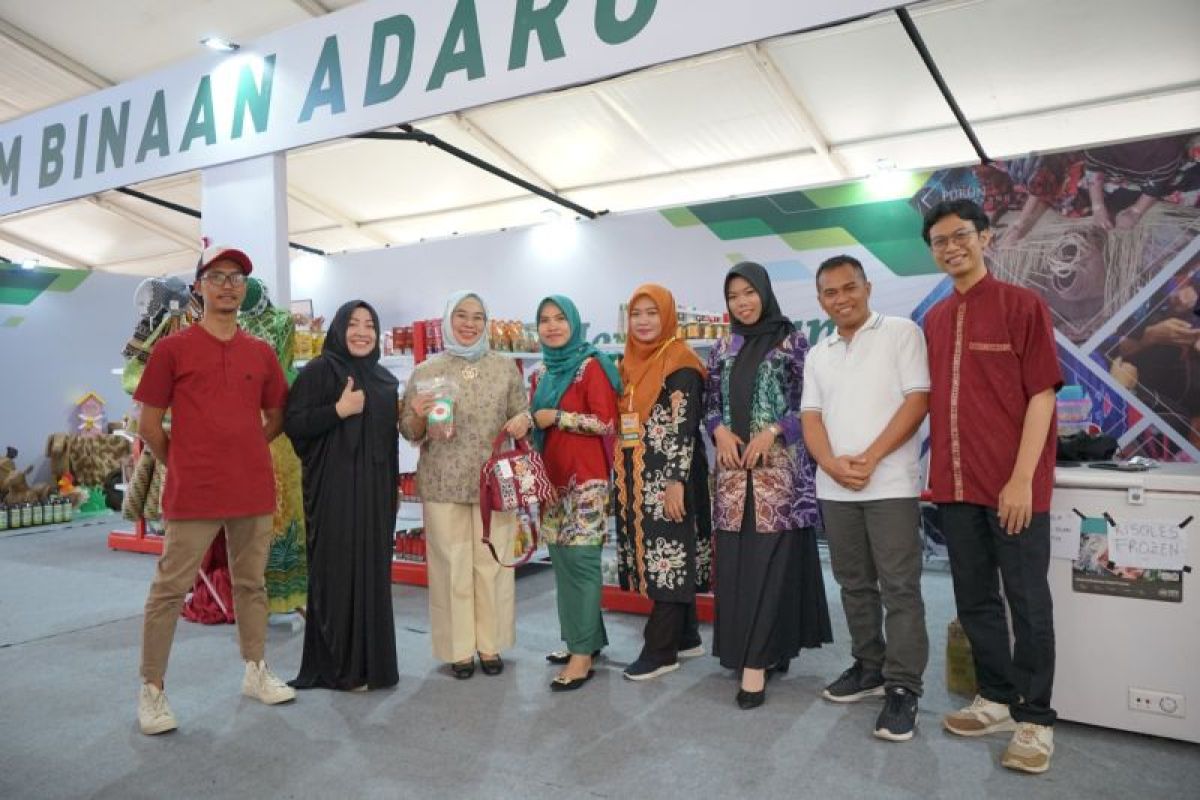 Ponpes binaan Adaro pajang produk unggulan di Banua Ekonomi Syariah Expo