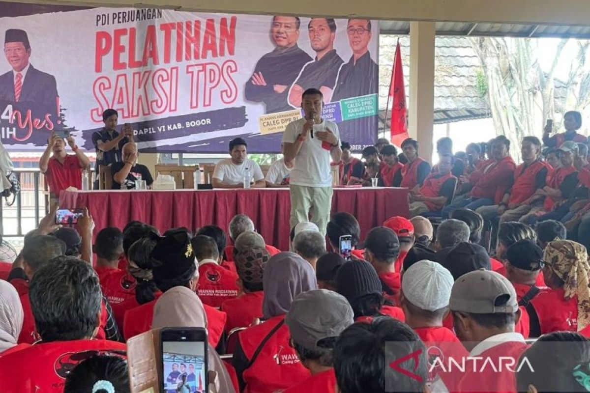 Anang Hermansyah minta kader PDIP di Kabupaten Bogor tetap solid