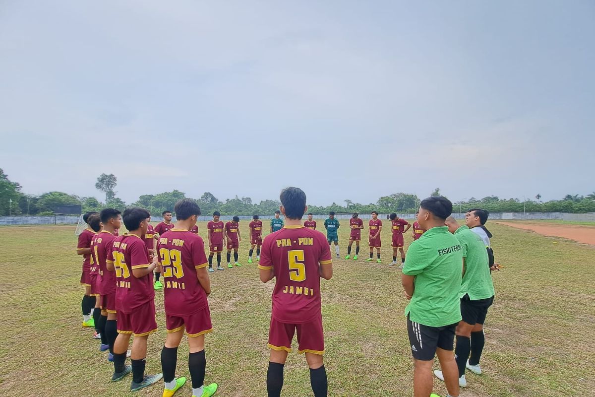 Tim sepak bola Jambi target lolos PON 2024 Aceh-Sumut