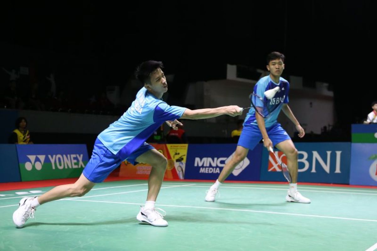 Raymond/Daniel dan Sabar/Reza ke babak 16 Besar Indonesia Masters 2023