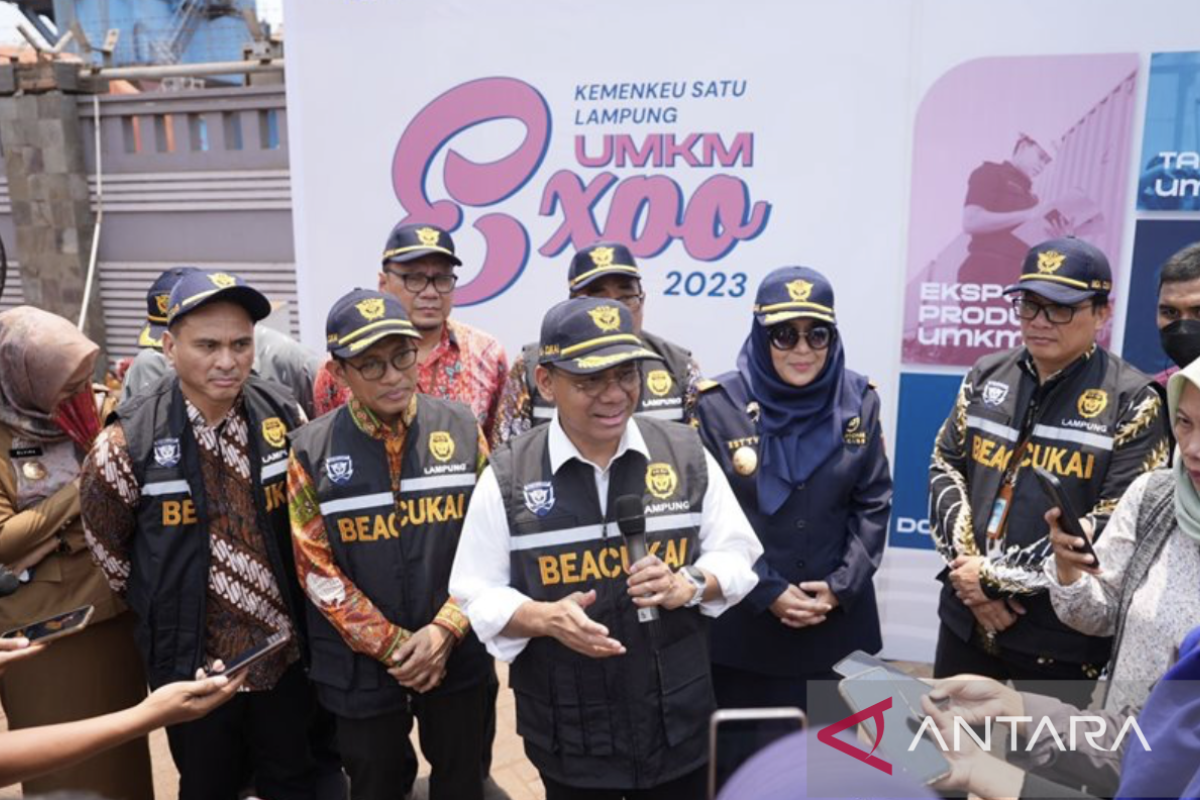 Kemenkeu membina UMKM Lampung untuk masuk pasar global