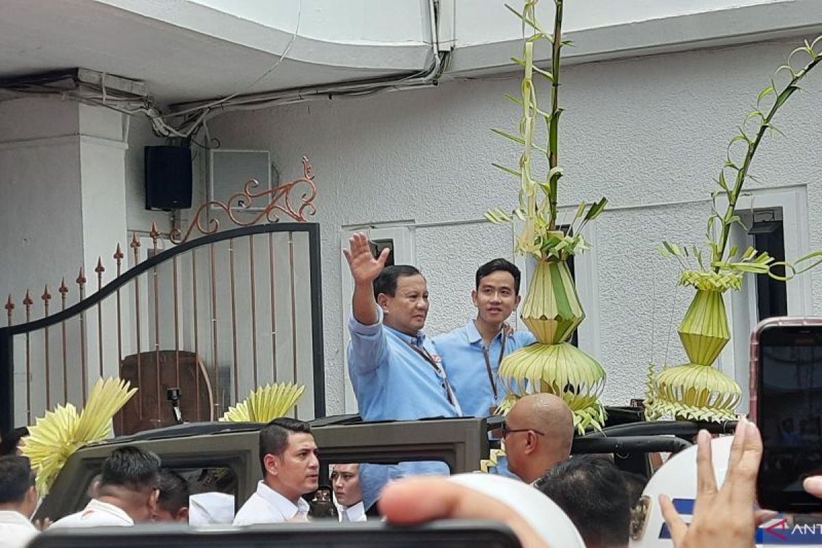 Prabowo-Gibran resmi mendaftar sebagai capres-cawapres di KPU RI