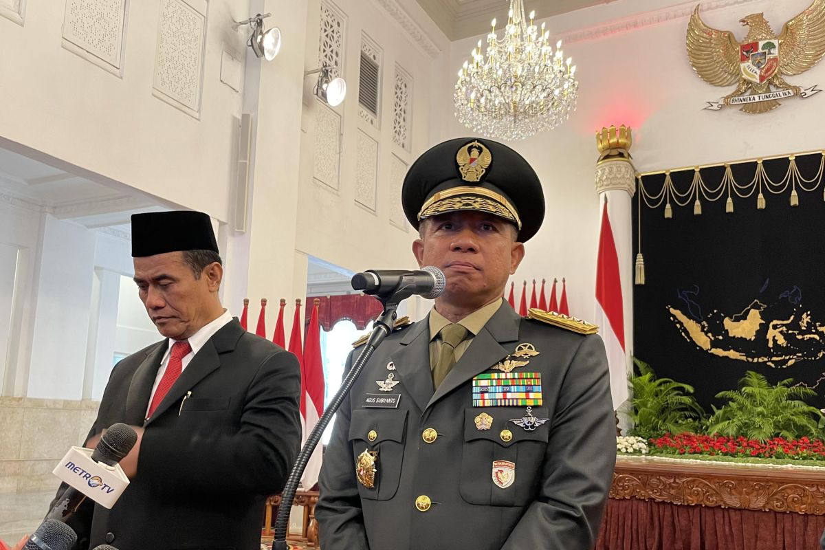 Presiden Jokowi perintahkan Kasad jaga situasi kondusif selama Pemilu