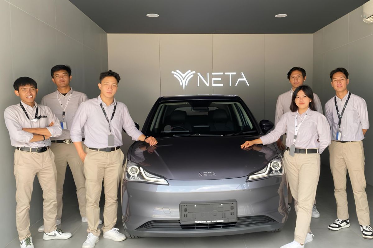 Diler baru merek mobil listrik China Neta hadir di Jakarta