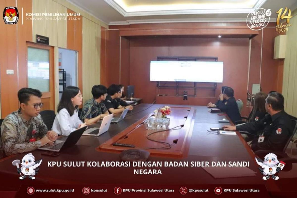 BSSN identifikasi dan uji infrastruktur jaringan KPU Sulut