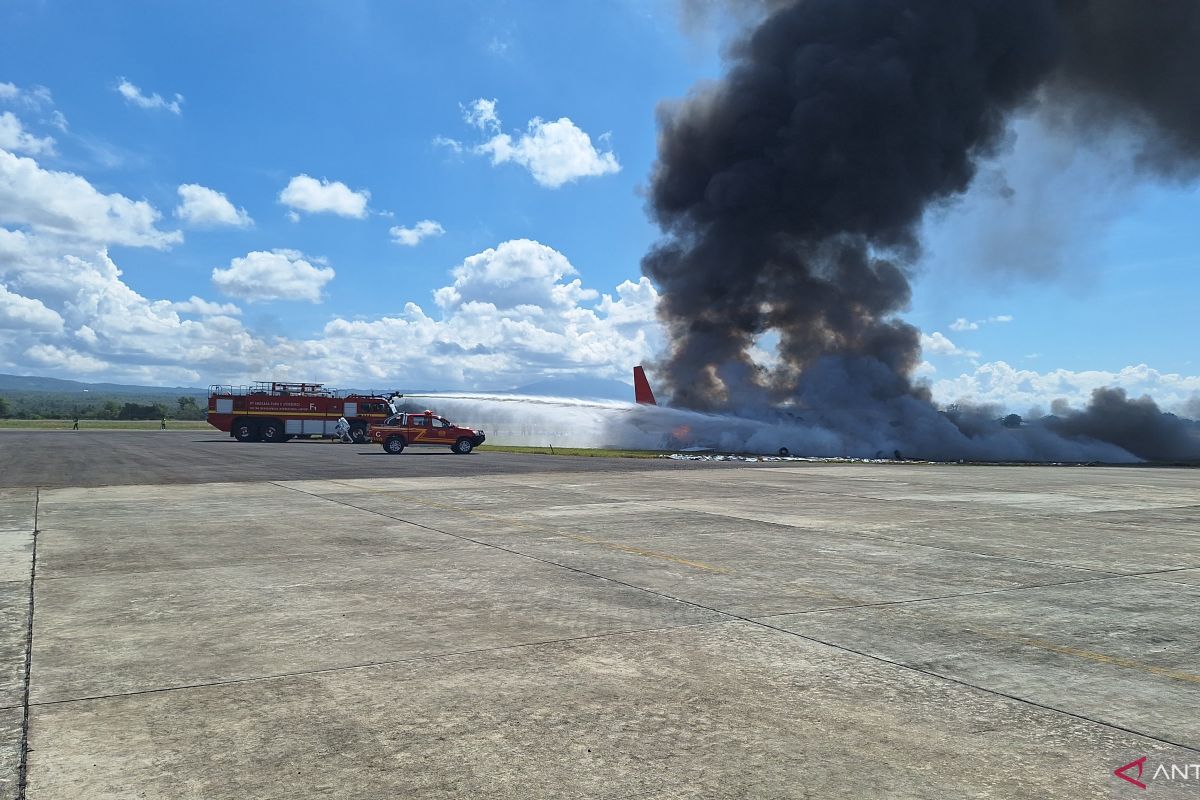 Pengelola Bandara Iskandar Muda gelar simulasi penuh keadaan darurat