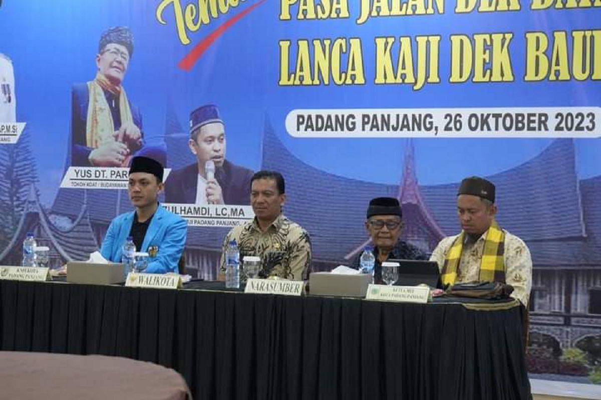 Pj. Wako Sonny BP : Peran pemuda dibutuhkan dalam melestarikan budaya Minangkabau