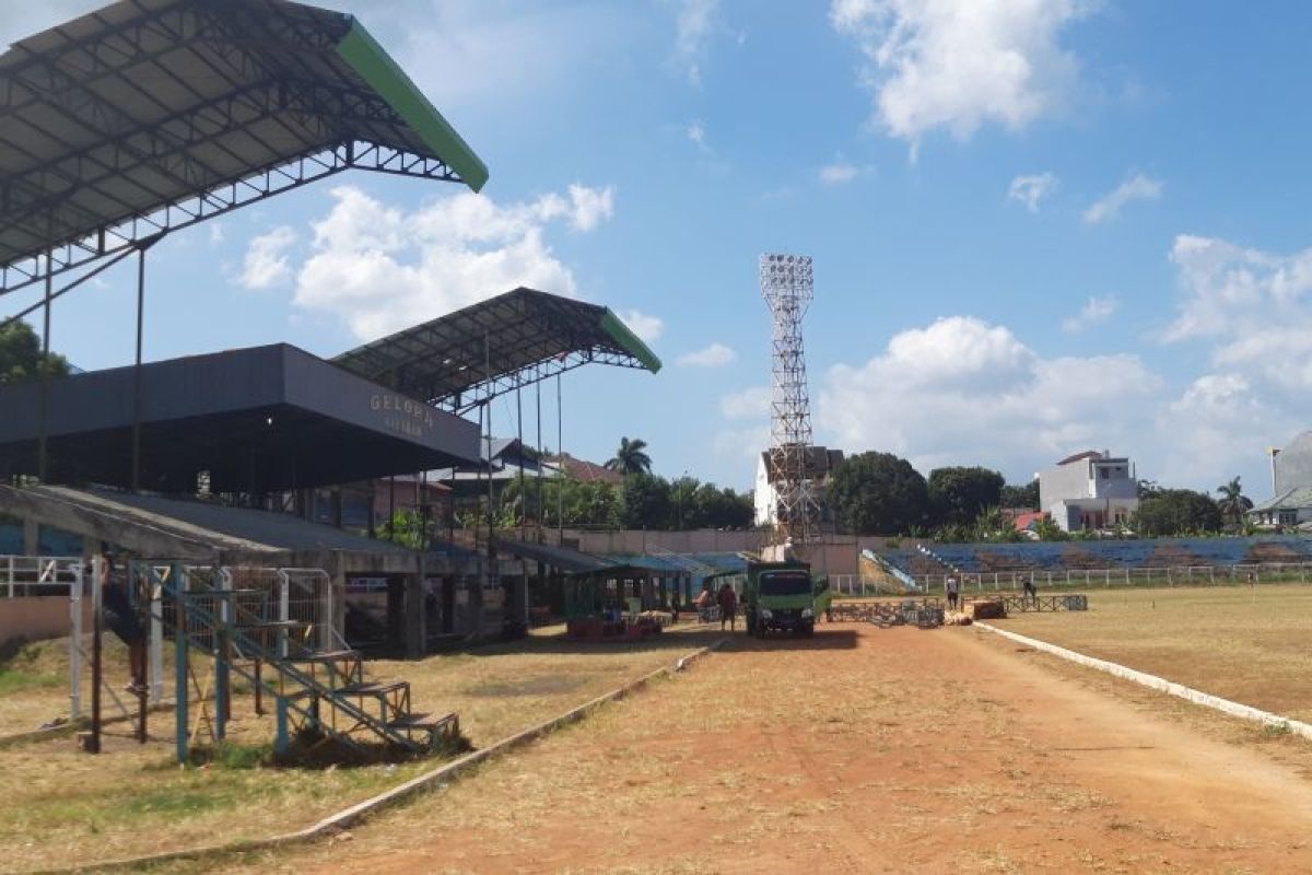 Stadion Gelora Kieraha Ternate direnovasi