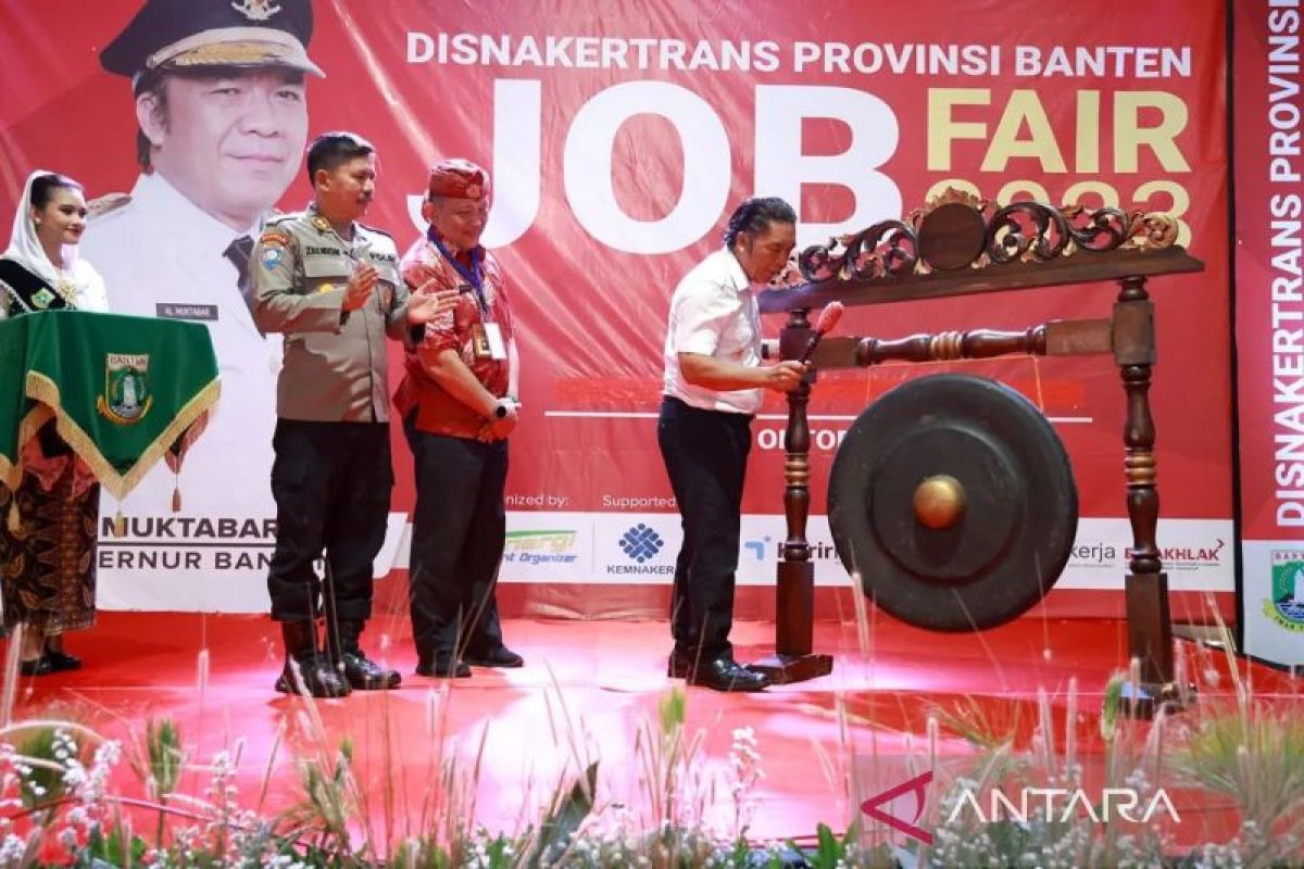 Upaya kurangi pengangguran, Pemprov Banten gelar Job Fair 2023