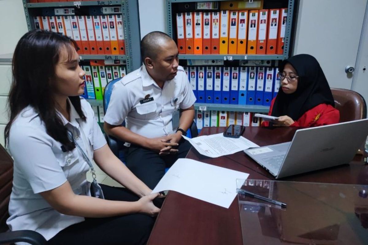 Kemenkumham Sulteng dampingi mahasiswa Unhas teliti HKI Kopi Napu