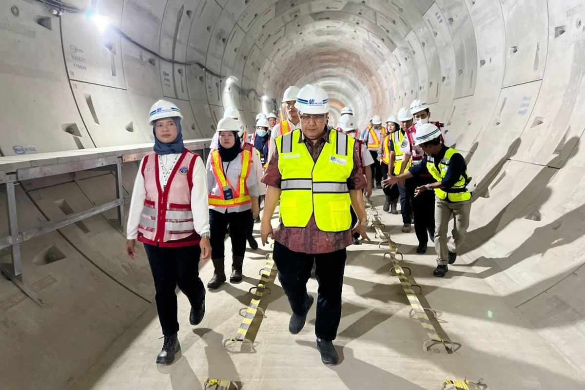 DJKA Kemenhub pastikan pembangunan MRT Jakarta sesuai target