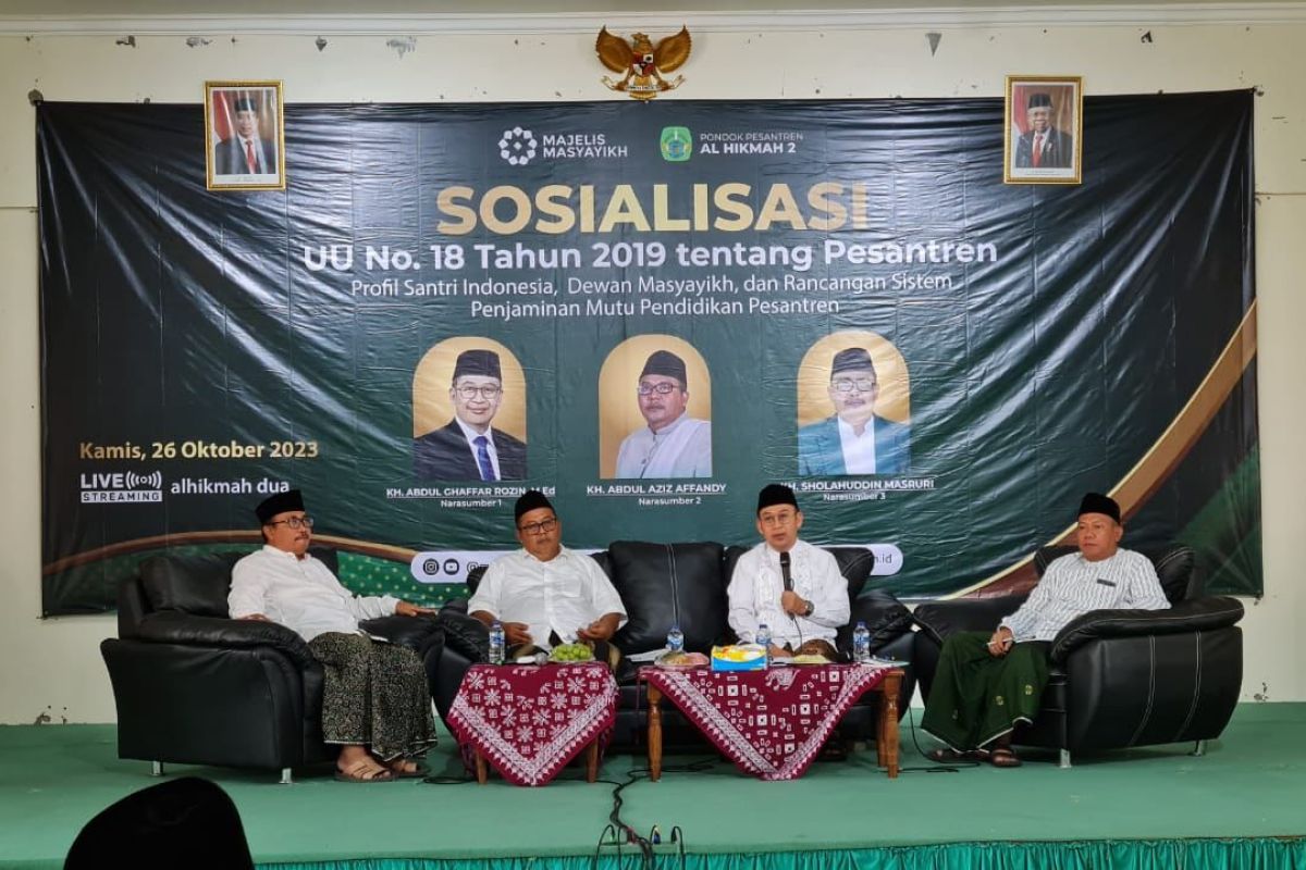 Pesantren harus akomodir empat mata pelajaran umum