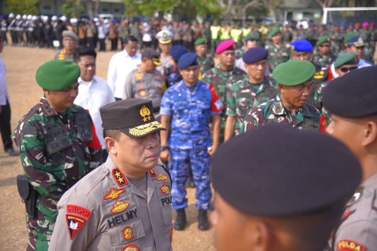 Kapolda cek kesiapan personel keamanan kunjungan Presiden ke Lampung