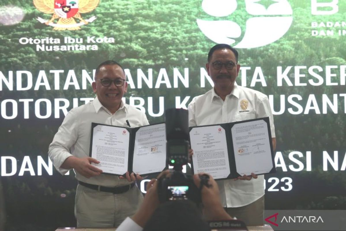 Otorita IKN kolaborasi dengan BRIN demi pengembangan Nusantara